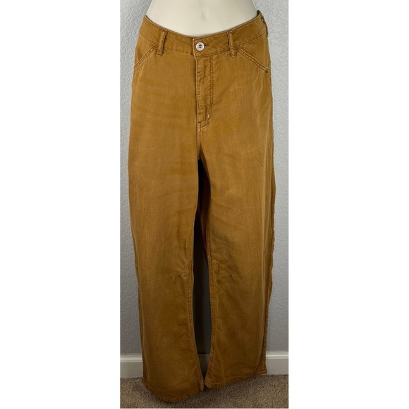 Anthroologie Pilcro Bow Boyfriend Trousers. Size 31 - Picture 7 of 16